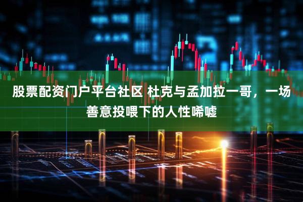 股票配资门户平台社区 杜克与孟加拉一哥，一场善意投喂下的人性唏嘘